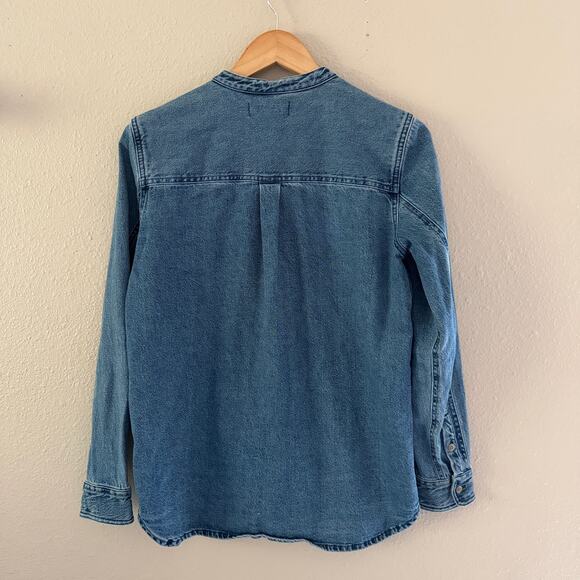 Madewell Chambray button down short - Picture 3 of 8
